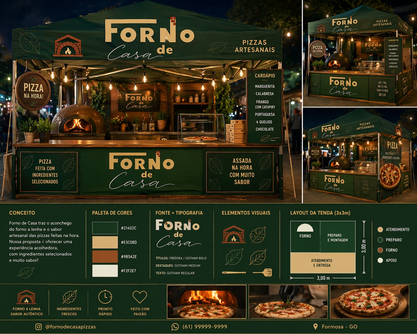 Logo Forno de Casa